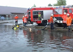 Unwetter in Bleckede 2002