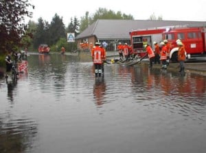 Unwetter in Bleckede 2002